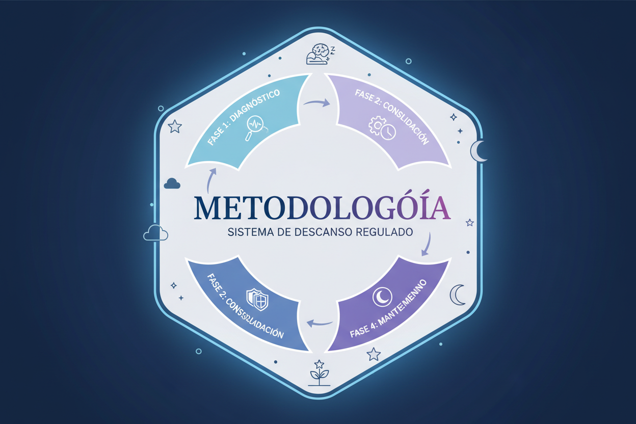 metodología buen dormir, clave la palabra metodología 